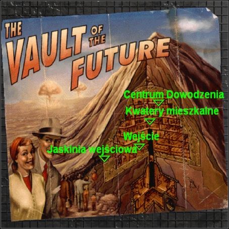Gdy dotrzemy na miejsce, na mapce (widocznej powyżej) klikamy na Wejście - Krypta 15 | Opis przejścia Fallout - Fallout - poradnik do gry