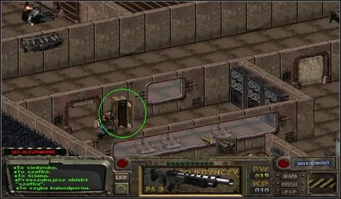 Z tej szafki zabieramy kolejny Holodysk i również wgrywamy go do PIPBoya - Blask (2) | Opis przejścia Fallout - Fallout - poradnik do gry