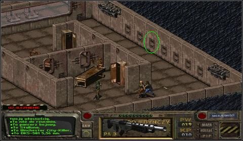 Z tej skrytki zabieramy m - Blask (2) | Opis przejścia Fallout - Fallout - poradnik do gry