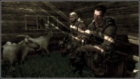 Przygodę z grą BlackSite rozpoczynamy w Iraku, w brudnej ciężarówce w towarzystwie dwóch żołnierzy i kilku kóz - Poradnik do gry - IRAQ - Liberators (cz.1) | BlackSite Area 51 - BlackSite: Area 51 - poradnik do gry