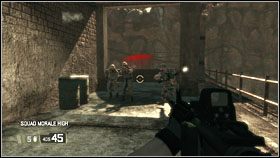 Gdy Irakijczycy z dołu przestaną istnieć przygotuj się na atak z dalszej części balkonu - IRAQ - Liberators (cz.2) | BlackSite Area 51 - BlackSite: Area 51 - poradnik do gry