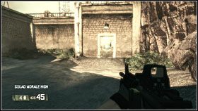 Nieco dalej natkniesz się na kolejne drzwi, każ swoim towarzyszom zająć się nimi - IRAQ - Liberators (cz.3) | BlackSite Area 51 - BlackSite: Area 51 - poradnik do gry