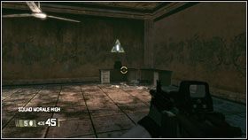 Pierwszy bonus znajdujemy w pomieszczeniu na biurku, do którego dostajemy się wcześniej zabiwszy przeciwników strzelających do nas przez okna - IRAQ - Liberators (bonusy) | BlackSite Area 51 - BlackSite: Area 51 - poradnik do gry