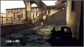 W ten sposób dotrzesz do pomieszczenia z kilkoma dużymi oknami - IRAQ - Down Range (cz.1) | BlackSite Area 51 - BlackSite: Area 51 - poradnik do gry