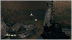 Ostatni leży za gruzami od dziury w podłodze, w którą będziesz zmuszony skoczyć (w dalszej części etapu, tuż po walce przed świątynią) - IRAQ - Down Range (bonusy) | BlackSite Area 51 - BlackSite: Area 51 - poradnik do gry