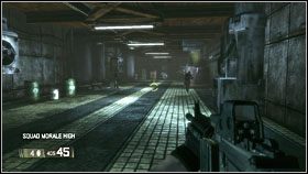 Następnie skieruj się w długi hall po prawej - IRAQ - Bunker Busters | BlackSite Area 51 - BlackSite: Area 51 - poradnik do gry