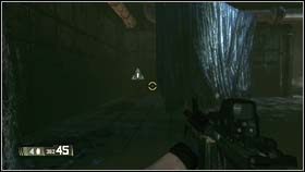 Na jedyny bonus w trakcie tego etapu natkniesz się mijając charakterystyczną niebieską filię tuż przed końcem rundy - IRAQ - W.M.O. M.I.A. (bonusy) | BlackSite Area 51 - BlackSite: Area 51 - poradnik do gry