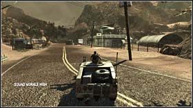 Nieco dalej natkniesz się na jeden z ciekawszych momentów etapu - dotrzesz do przydrożnego baru (bonus ) - QUARANTINE - Homeland Security | BlackSite Area 51 - BlackSite: Area 51 - poradnik do gry