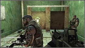 Wejdź do środka pobliskiego budynku i pokonaj pierwszych trzech - QUARANTINE - Coalition of the Willing | BlackSite Area 51 - BlackSite: Area 51 - poradnik do gry