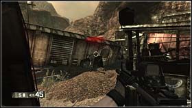 Do większego ataku dojdzie, gdy wyjdziesz z tunelu i miniesz kolejne wnętrze wagonu - QUARANTINE - Targets of Opportunity | BlackSite Area 51 - BlackSite: Area 51 - poradnik do gry