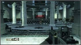 Następnie zeskocz na dół i wyeliminuj niedobitków (bonus ), poczym opuść pomieszczenie - RACHEL - Just a piece of paper | BlackSite Area 51 - BlackSite: Area 51 - poradnik do gry