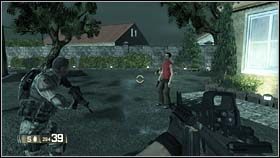 Nieco dalej natkniesz się na ocalałego, który zgodnie z tradycją nie pozostanie długo wśród żywych - RACHEL - Eminent Domain | BlackSite Area 51 - BlackSite: Area 51 - poradnik do gry