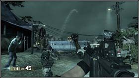 Po dotarciu do jej załamania z ziemi wyłoni się kilka węży - RACHEL - Domestic Surveillance | BlackSite Area 51 - BlackSite: Area 51 - poradnik do gry