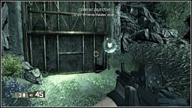 Koniec etapu znajduje się w zamkniętym tunelu, do którego dotrzesz przechodząc przez miejsce, w którym znajdował się najsilniejszy oponent - RACHEL - Domestic Surveillance | BlackSite Area 51 - BlackSite: Area 51 - poradnik do gry