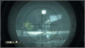 Znajdując się w pomieszczeniu, gdzie przed paroma chwilami stacjonował snajper, dobądź jego broń i stań w oknie - RACHEL - Somebody call FEMA | BlackSite Area 51 - BlackSite: Area 51 - poradnik do gry