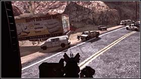 Do akcji przejdziesz dopiero w chwili, gdy śmigłowiec, na pokładzie którego się znajdujesz zostanie trafiony przez pocisk rakietowy - TOPSIDE - The Surge | BlackSite Area 51 - BlackSite: Area 51 - poradnik do gry