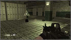 Drugi zaś, w szatni w prawej części piwnicy - TOPSIDE - New S#!%... (bonusy) | BlackSite Area 51 - BlackSite: Area 51 - poradnik do gry