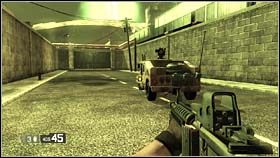 Etap rozpoczynamy znajdując się po raz kolejny na rozległej ulicy (bonus ) - TOPSIDE - Making Progress | BlackSite Area 51 - BlackSite: Area 51 - poradnik do gry