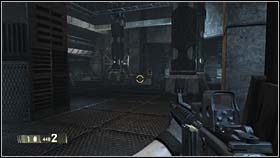 Pomieszczenie, w którym znajdziesz się za parę sekund to kolejna arena walki - WRECKED - Junk Science | BlackSite Area 51 - BlackSite: Area 51 - poradnik do gry