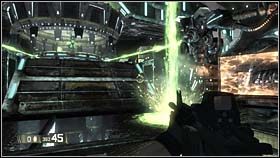 Na jego końcu znajduje się centrum bazy, z maszynerią tworzącą zielony promień - WRECKED - Regime Change | BlackSite Area 51 - BlackSite: Area 51 - poradnik do gry