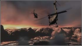 Po wydostaniu się z bazy helikopterem ratunkowym gra dobiega końca - WRECKED - Regime Change | BlackSite Area 51 - BlackSite: Area 51 - poradnik do gry