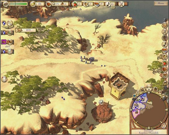 Pamiętaj o chronieniu każdego transportu z artefaktem, inaczej wróg może w każdej chwili ci go odebrać. - Misja XII - Sahir | The Settlers Narodziny Imperium - The Settlers: Narodziny Imperium - poradnik do gry