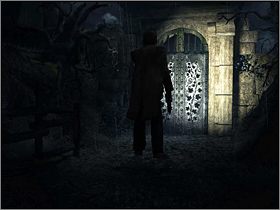 W środku napotkasz straszliwie okaleczonego człowieka - Tereny wokół posiadłości (1) | Edward Carnby | Alone in the Dark Koszmar powraca - Alone in the Dark: Koszmar powraca - poradnik do gry