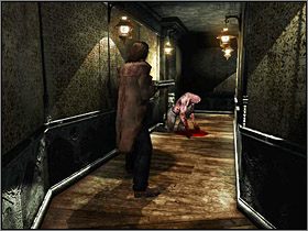 Znajdź drzwi znajdujące się tuż przed klatką schodową - Posiadłość Mortonów - Piwnice i Parter (4) | Edward Carnby | Alone in the Dark - Alone in the Dark: Koszmar powraca - poradnik do gry