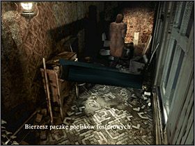 Na końcu korytarza znajdziesz apteczkę oraz paczkę pocisków fosforowych - Posiadłość Mortonów - Piwnice i Parter (4) | Edward Carnby | Alone in the Dark - Alone in the Dark: Koszmar powraca - poradnik do gry