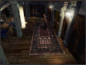 Zobaczysz scenkę przedstawiającą otwieranie się skrytki w kolejnym obrazie - Posiadłość Mortonów - Piwnice i Parter (5) | Edward Carnby | Alone in the Dark - Alone in the Dark: Koszmar powraca - poradnik do gry