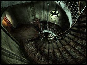 Będąc na samym dole włącz światło, ale nie korzystaj z drzwi obok - Posiadłość Mortonów - Strych (2) | Edward Carnby | Alone in the Dark - Alone in the Dark: Koszmar powraca - poradnik do gry