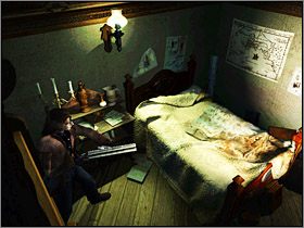 Z drugiej strony pokoju zabierz duży zdobiony klucz , pociski fosforowe oraz amulet zapisu - Posiadłość Mortonów - Pierwsze piętro (1) | Edward Carnby | Alone in the Dark - Alone in the Dark: Koszmar powraca - poradnik do gry