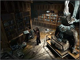 3 - Posiadłość Mortonów - Biblioteka (1) | Edward Carnby | Alone in the Dark - Alone in the Dark: Koszmar powraca - poradnik do gry
