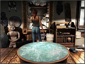 Wyjmij rewolwer (nie warto marnować pocisków do strzelby), wyceluj w lustro i strzel parę razy - Posiadłość Mortonów (6) | Aline Cedrac | Alone in the Dark Koszmar powraca - Alone in the Dark: Koszmar powraca - poradnik do gry