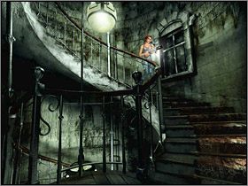 Skorzystaj z dobrze znanych sobie drzwi obok kontaktu - Posiadłość Mortonów (6) | Aline Cedrac | Alone in the Dark Koszmar powraca - Alone in the Dark: Koszmar powraca - poradnik do gry