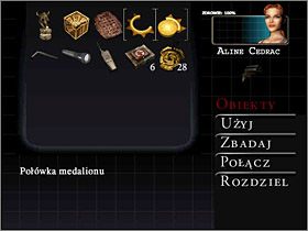 Podejdź do lustra znajdującego się na niższym poziomie i przyjrzyj mu się - Posiadłość Mortonów (9) | Aline Cedrac | Alone in the Dark Koszmar powraca - Alone in the Dark: Koszmar powraca - poradnik do gry