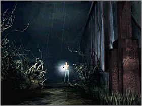 Wyjdź przez jedyne drzwi w pomieszczeniu, a znajdziesz się na zewnątrz - Posiadłość Mortonów (9) | Aline Cedrac | Alone in the Dark Koszmar powraca - Alone in the Dark: Koszmar powraca - poradnik do gry