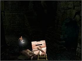 Znajdź dziwną maszynę (perforator) stojącą obok stołu - Fort (2) | Aline Cedrac | Alone in the Dark Koszmar powraca - Alone in the Dark: Koszmar powraca - poradnik do gry