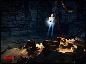 Otwórz je znalezionym wcześniej kluczem i śmiało wchodź do środka - nikt tu nie będzie cię niepokoił - Fort (2) | Aline Cedrac | Alone in the Dark Koszmar powraca - Alone in the Dark: Koszmar powraca - poradnik do gry