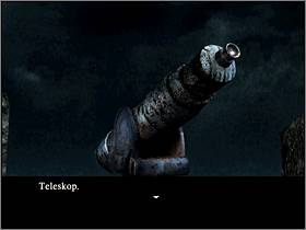 Na zewnątrz podejdź do teleskopu i spróbuj z niego skorzystać - Fort (3) | Aline Cedrac | Alone in the Dark Koszmar powraca - Alone in the Dark: Koszmar powraca - poradnik do gry