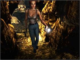 Celem jest zdobycie sześciu kamiennych pieczęci Abkanis - Świat Mroku (2) | Aline Cedrac | Alone in the Dark Koszmar powraca - Alone in the Dark: Koszmar powraca - poradnik do gry