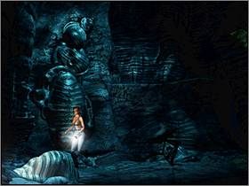 W pewnym momencie na swojej drodze napotkasz źródło, dzięki któremu napełnisz posiadane indiańskie flasze - Świat Mroku (3) | Aline Cedrac | Alone in the Dark Koszmar powraca - Alone in the Dark: Koszmar powraca - poradnik do gry