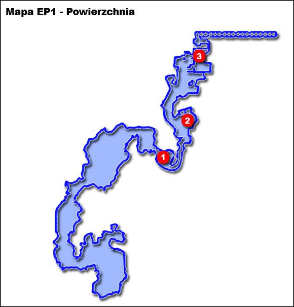 LEGENDA (Mapa EP1) - Mass Effect: Powierzchnia planety, Eden Prime - solucja, opis przejścia - Mass Effect - poradnik do gry