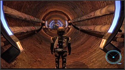 Po wejściu do ruin (TH3-A) idziemy tunelem aż do końca - Mass Effect: Ruiny, Therum, Liara TSoni - solucja, opis przejścia - Mass Effect - poradnik do gry