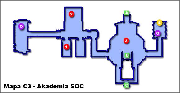 LEGENDA (Mapa C3) - Mass Effect: Prezydium, Wieża, Akademia SOC - Cytadela, mapy, solucja - Mass Effect - poradnik do gry
