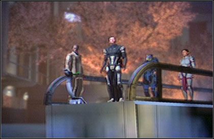 Zanim wyruszymy, musimy spotkać się z ambasadorem Udiną, który ma czekać na nas w dokach (C8) - Mass Effect: Zdemaskuj Sarena - Cytadela, mapy, solucja - Mass Effect - poradnik do gry