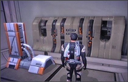 Na miejscu okazuje się, że za przesyłaniem pieniędzy stoi zbuntowana SI - Mass Effect: Namierzanie sygnału, Siostra Rity - Cytadela, mapy, solucja - Mass Effect - poradnik do gry