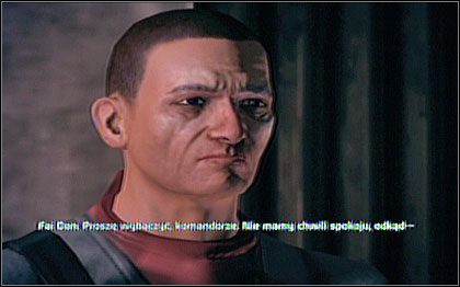 Po skończeniu misji Atak gethów Fai Dan poprosi nas o jeszcze jedną przysługę - Mass Effect: Atak gethów, Gethy w tunelach - Feros, solucja, opis przejścia - Mass Effect - poradnik do gry