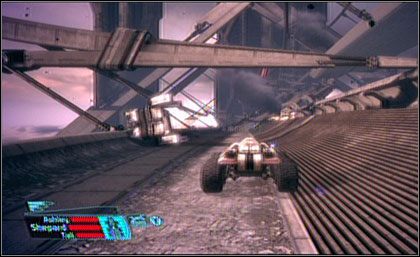 Ponownie wyjeżdżamy na niebostradę (FER6-E) - Mass Effect: Droga do ExoGeni, Dane Gavina Hossle - Feros, solucja - Mass Effect - poradnik do gry