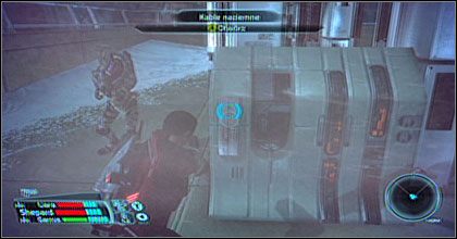 Wracamy na poziom rdzenia Miry i korzystamy z południowych drzwi, by windą (NOV8-D) wjechać na stację kolejki - Mass Effect: Szczyt 15, Droga na Stację Szczeliniową - Noveria, solucja - Mass Effect - poradnik do gry